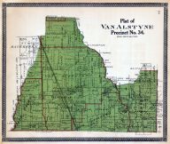 Van Alstyne Precent Map, Grayson County 1908